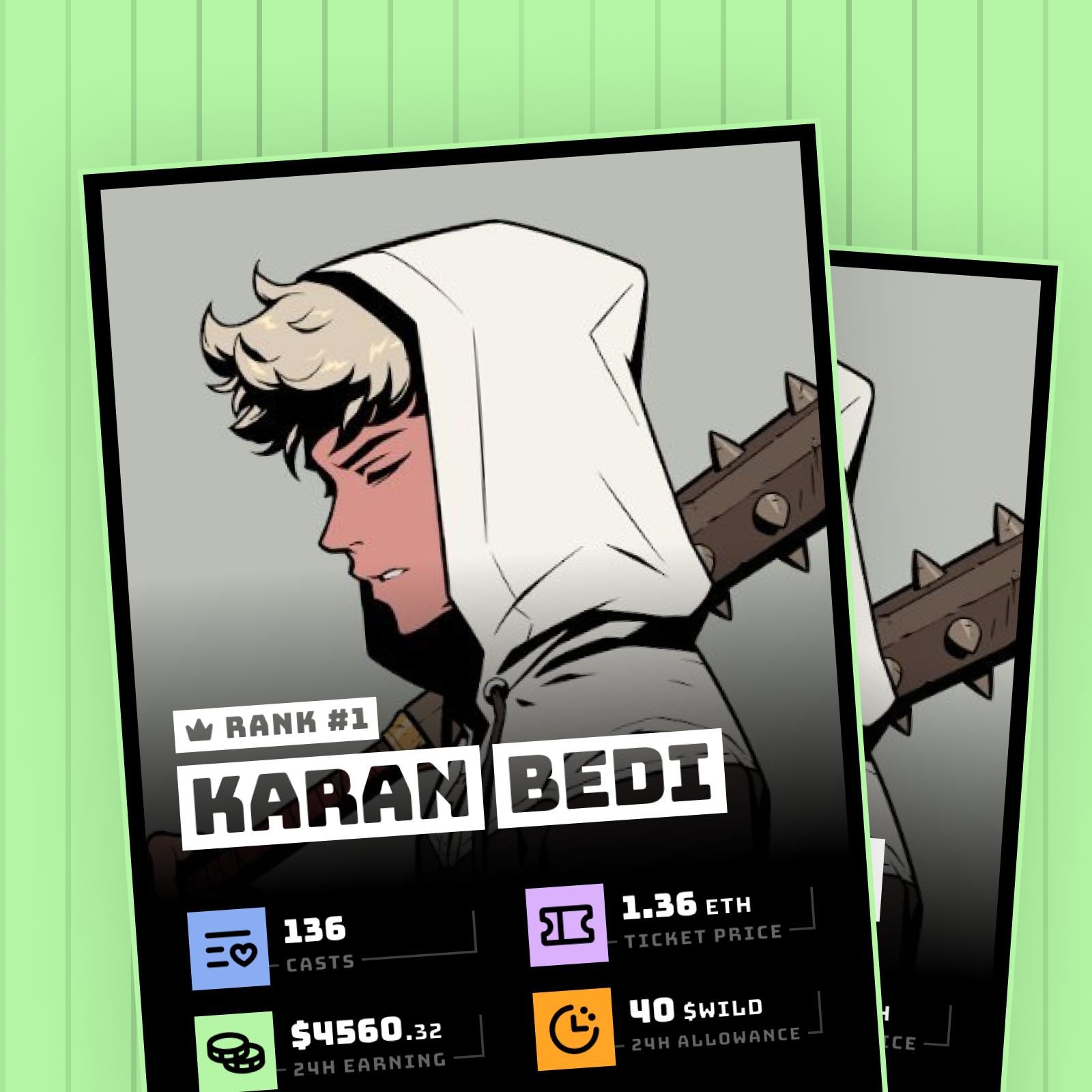 Wildcard frame art for Warpcast
